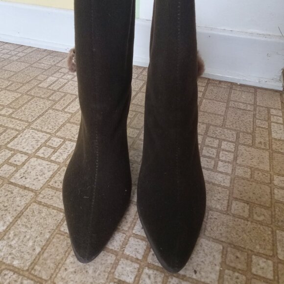 Vintage 1960 winter wool boots with sheep inside - Picture 3 of 6